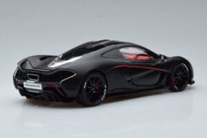McLaren P1 Mat Sort AUTOart 1:18 76027 Metal — billede 3 af 9
