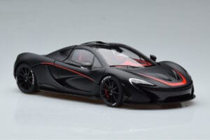 McLaren P1 Mat Sort AUTOart 1:18 76027 Metal — billede 5 af 9