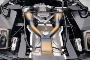 McLaren P1 Mat Sort AUTOart 1:18 76027 Metal — billede 7 af 9