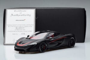 McLaren P1 Mat Sort AUTOart 1:18 76027 Metal — billede 9 af 9