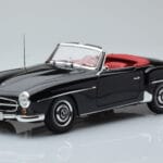 Mercedes 190 SL W121 Cabriolet Sort Minichamps 1:18