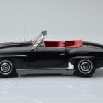 Mercedes 190 SL W121 Cabriolet Sort Minichamps 1:18 - image 4 of 8