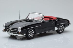 Mercedes 190 SL W121 Cabriolet Sort Minichamps 1:18 100037030
