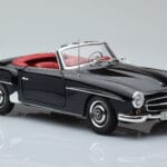 Mercedes 190 SL W121 Cabriolet Sort Minichamps 1:18 - image 5 of 8