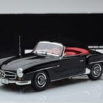 Mercedes 190 SL W121 Cabriolet Sort Minichamps 1:18 - image 8 of 8