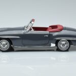 Mercedes 190 SL W121 Roadster Grå Norev 1:18 183402 Metal - image 4 of 8