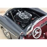 Mercedes 190 SL W121 Roadster Grå Norev 1:18 183402 Metal - image 7 of 8