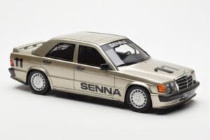 Mercedes 190E 2.3-16 W201 A. Senna Nurburgring Race of Champions 1984 Otto 1:18 OT1041 Resin — billede 4 af 6