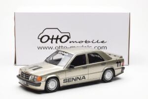Mercedes 190E 2.3-16 W201 A. Senna Nurburgring Race of Champions 1984 Otto 1:18 OT1041 Resin — billede 6 af 6