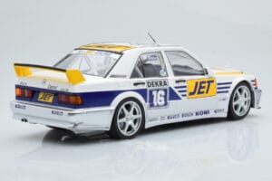 Mercedes 190E 2.5-16 W201 EVO 1 Jet #16 F. Biela Team Ms-Jet Racing DTM 1990 Minichamps 1:18 155903616 Metal — billede 2 af 6