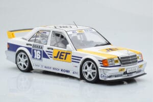 Mercedes 190E 2.5-16 W201 EVO 1 Jet #16 F. Biela Team Ms-Jet Racing DTM 1990 Minichamps 1:18 155903616 Metal — billede 4 af 6