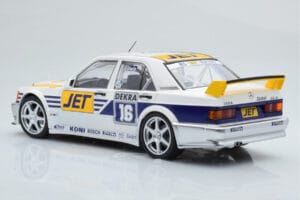Mercedes 190E 2.5-16 W201 EVO 1 Jet #16 F. Biela Team Ms-Jet Racing DTM 1990 Minichamps 1:18 155903616 Metal — billede 5 af 6