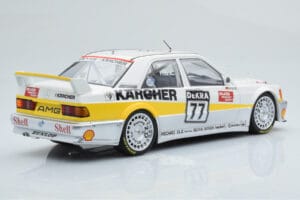 Mercedes 190E 2.5-16 W201 EVO 1 Karcher #77 F. Kreutzpointer Team AMG-Mercedes DTM 1990 Minichamps 1:18 155903677 Metal — billede 2 af 6