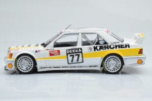 Mercedes 190E 2.5-16 W201 EVO 1 Karcher #77 F. Kreutzpointer Team AMG-Mercedes DTM 1990 Minichamps 1:18 155903677 Metal — billede 3 af 6