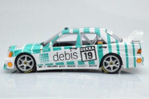 Mercedes 190E 2.5-16 W201 EVO 2 Debis #19 R. Asch Team Zackspeed DTM 1991 Minichamps 1:18 155913619 Metal — billede 3 af 6