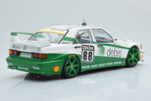 Mercedes 190E 2.5-16 W201 EVO 2 Debis #88 B. Schneider Team Zackspeed DTM 1991 Minichamps 1:18 155913688 Metal — billede 2 af 6