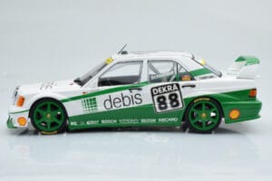 Mercedes 190E 2.5-16 W201 EVO 2 Debis #88 B. Schneider Team Zackspeed DTM 1991 Minichamps 1:18 155913688 Metal — billede 3 af 6