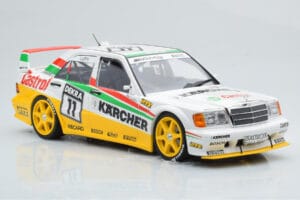 Mercedes 190E 2.5-16 W201 EVO 2 Karcher #11 J. Laffite Team Maas-Schons DTM 1992 Minichamps 1:18 155923611 Metal — billede 4 af 6