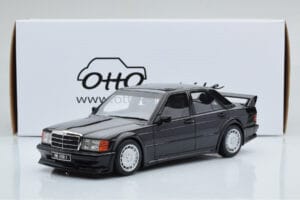 Mercedes 190E W201 2.5-16 Evo I Sort Otto 1:18 OT151 Resin — billede 6 af 6