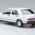 Mercedes 190 E W201 Hvid Norev 1:18 183820 Metal - image 6 of 7