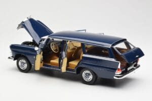 Mercedes 200 Universal W115 Blå Norev 1:18 183599 Metal — billede 5 af 8