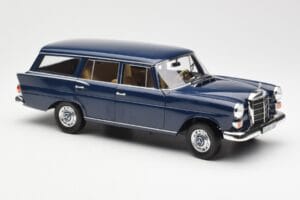 Mercedes 200 Universal W115 Blå Norev 1:18 183599 Metal — billede 6 af 8