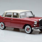 Mercedes 200 W110 Rød Norev 1:18 - image 6 of 7