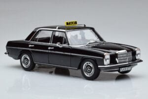 Mercedes 200 W115 Taxi Norev 1:18 183776 Metal — billede 5 af 7