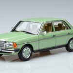 Mercedes 200 W123 Grøn Norev 1:18 183796 Metal