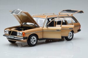 Mercedes 200T S123 AMG Package Beige Norev 1:18 183739 Metal — billede 2 af 9