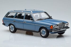 Mercedes 200T S123 Blå Norev 1:18 183737 Metal — billede 5 af 7