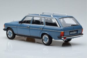 Mercedes 200T S123 Blå Norev 1:18 183737 Metal — billede 6 af 7
