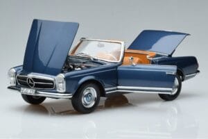 Mercedes 230 SL W113 Pagoda Blå Begrænset Udgave Norev 1:18 183767 Metal — billede 2 af 8