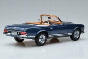 Mercedes 230 SL W113 Pagoda Blå Begrænset Udgave Norev 1:18 183767 Metal — billede 3 af 8