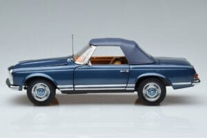 Mercedes 230 SL W113 Pagoda Blå Begrænset Udgave Norev 1:18 183767 Metal — billede 4 af 8
