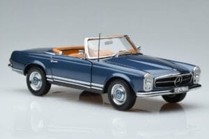 Mercedes 230 SL W113 Pagoda Blå Begrænset Udgave Norev 1:18 183767 Metal — billede 6 af 8