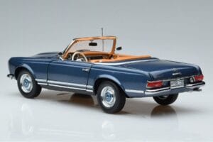 Mercedes 230 SL W113 Pagoda Blå Begrænset Udgave Norev 1:18 183767 Metal — billede 7 af 8