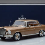Mercedes 250 SE Coupe W111 Guld Metallic Norev 1:18 - image 7 of 7
