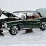 Mercedes 250 SE Coupe W111 Grøn Metallic Begrænset Udgave Norev 1:18 183764 Metal - image 2 of 7