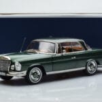 Mercedes 250 SE Coupe W111 Grøn Metallic Begrænset Udgave Norev 1:18 183764 Metal - image 7 of 7