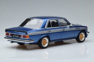 Mercedes 280 E AMG W123 Blå Otto 1:18 OT221 Resin — billede 2 af 6