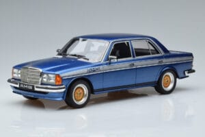 Mercedes 280 E AMG W123 Blå Otto 1:18 OT221 Resin