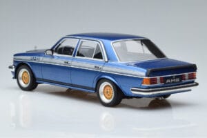 Mercedes 280 E AMG W123 Blå Otto 1:18 OT221 Resin — billede 5 af 6