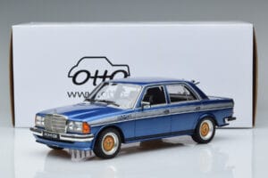 Mercedes 280 E AMG W123 Blå Otto 1:18 OT221 Resin — billede 6 af 6