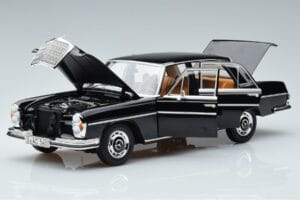 Mercedes 280 SE W108 Sort Norev 1:18 183762 Metal — billede 2 af 7