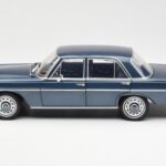 Mercedes 280 SE W108 Mørkeblå Metallic Norev 1:18 183534 - image 4 of 8
