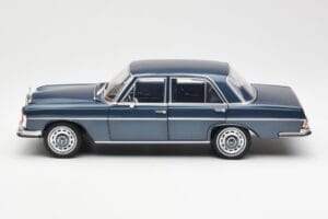 Mercedes 280 SE W108 Mørkeblå Metallic Norev 1:18 183534 Metal — billede 4 af 8