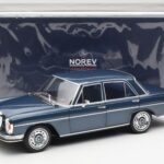 Mercedes 280 SE W108 Mørkeblå Metallic Norev 1:18 183534 - image 8 of 8