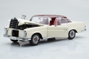 Mercedes 280 SE W108 Hvid AUTOart 1:18 76287 Metal — billede 2 af 8
