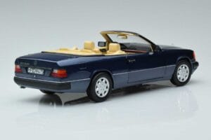 Mercedes 300 CE-24 A124 Cabriolet Nautical Blå Begrænset Udgave Norev 1:18 183879 Metal — billede 3 af 7